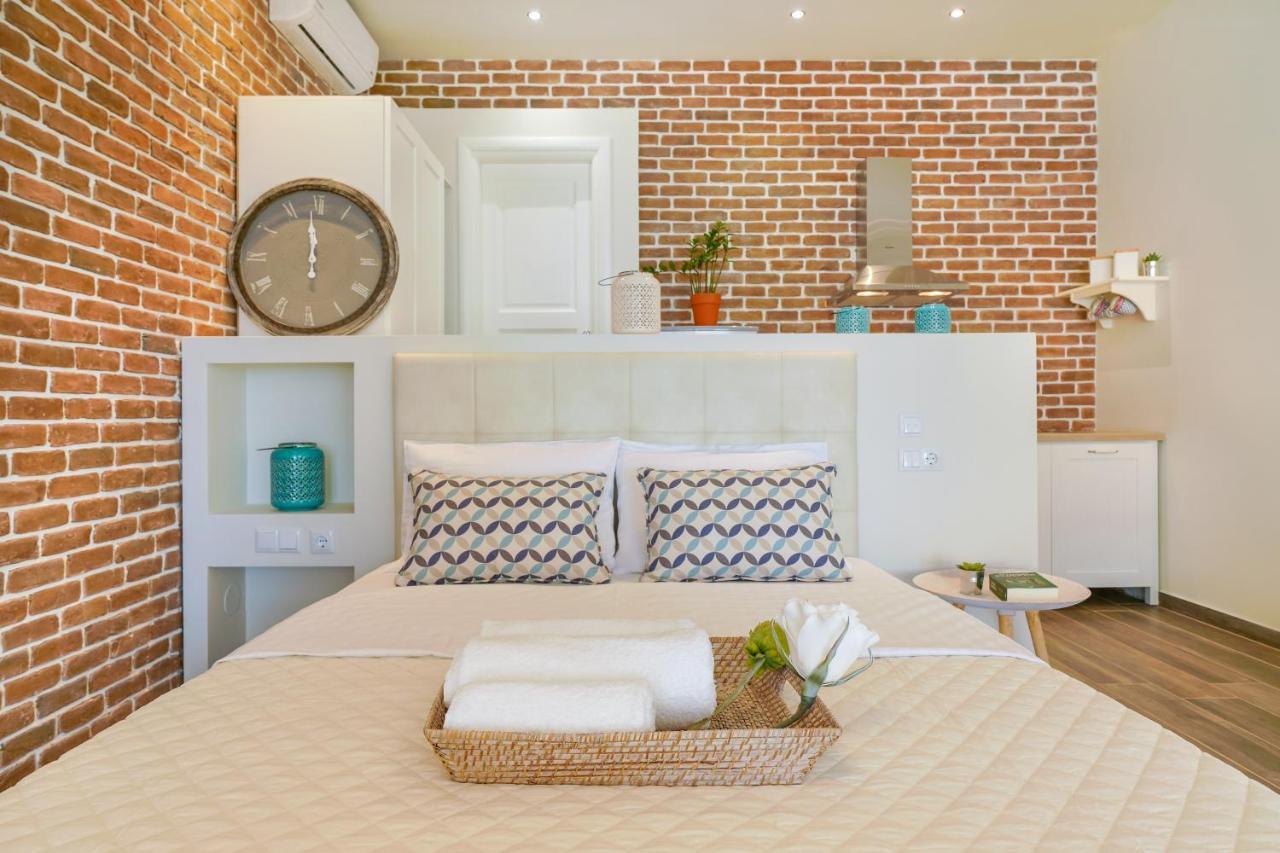 Golden Beachside Terrace Chrysi Ammoudia Bagian luar foto